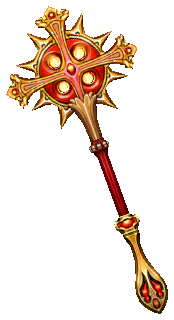 Bloodangel Rune Mace